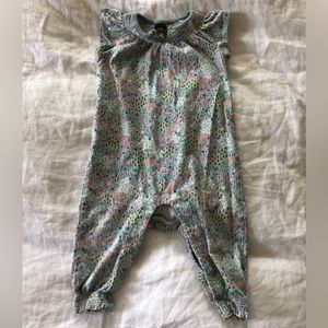 Tea collection floral romper size 9-12 month